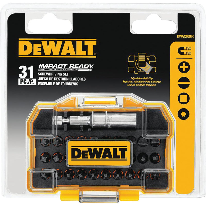 DeWalt Insert Impact Screwdriver Bit Set (31-Piece)