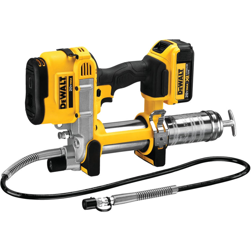 DEWALT 20 Volt MAX Lithium-Ion Cordless Grease Gun Kit