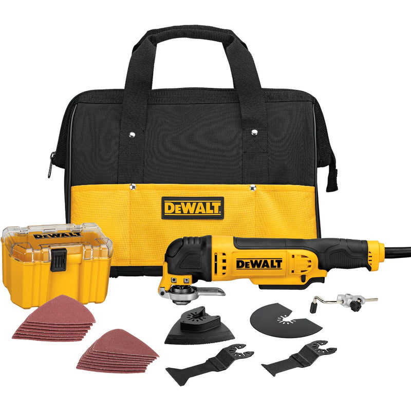 DEWALT 3-Amp Oscillating Tool Kit