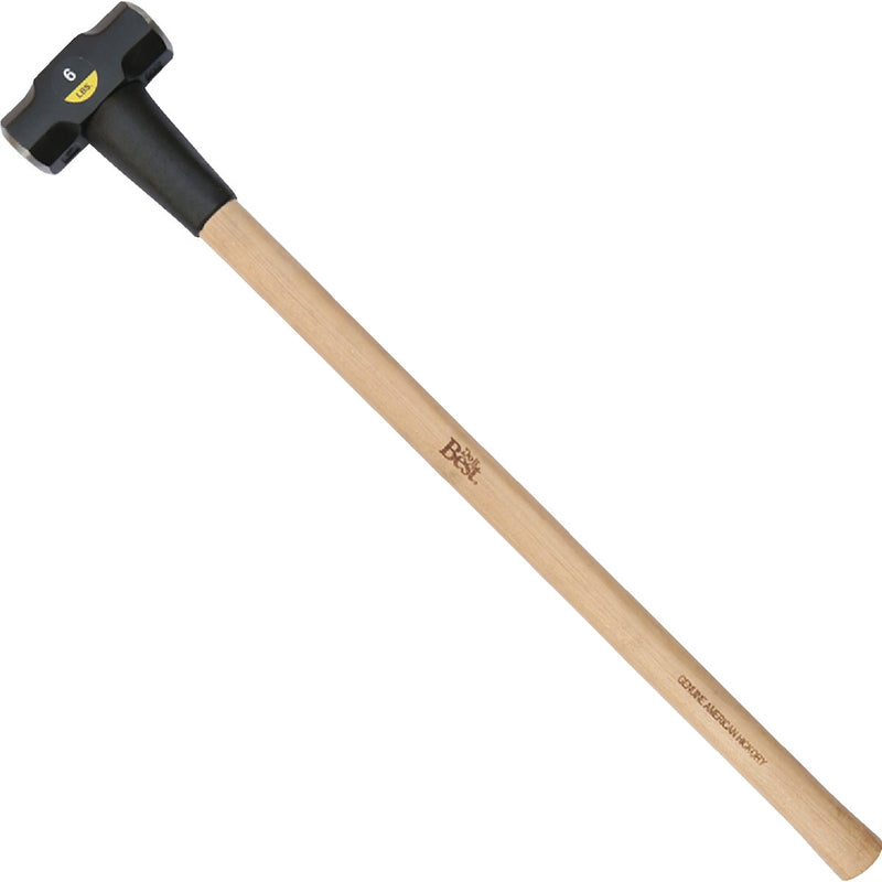 Do it Best 6 Lb Double-Faced Sledge Hammer with 36 In. Hickory Handle