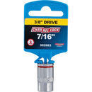 Channellock 3/8 In. Drive 7/16 In. 6-Point Shallow Standard Socket