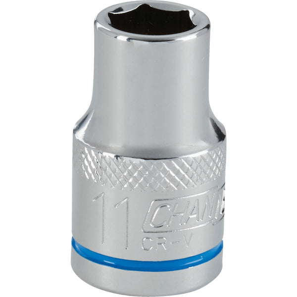 Channellock 1/2 In. Drive 11 mm 6-Point Shallow Metric Socket