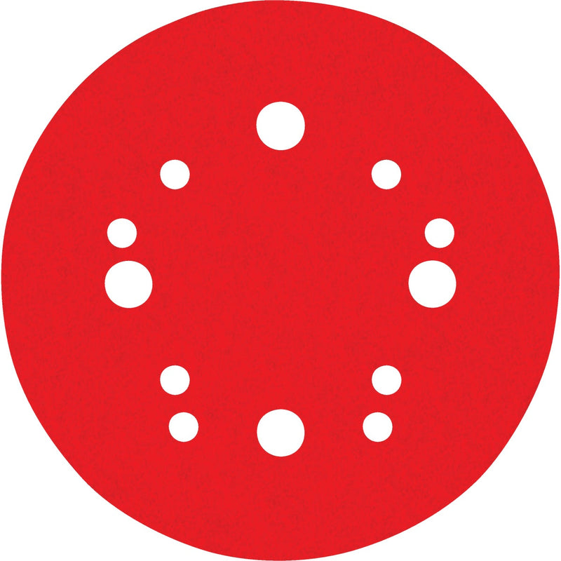 Diablo 5 In. 150-Grit Universal Hole Pattern Vented Sanding Disc with Hook and Lock Backing (50-Pack)