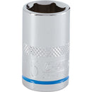 Channellock 1/2 In. Drive 15 mm 6-Point Shallow Metric Socket