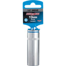 Channellock 1/2 In. Drive 19 mm 12-Point Deep Metric Socket