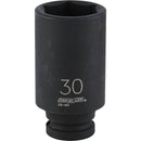 Channellock 1/2 In. Drive 30 mm 6-Point Deep Metric Impact Socket