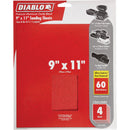 Diablo 9 In. x 11 In. 60 Grit Ultra Coarse Sandpaper (4-Pack)