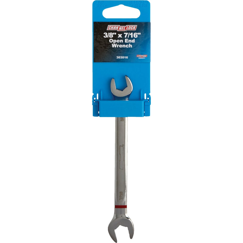 Channellock Standard 3/8 In. x 7/16 In. Open End Wrench