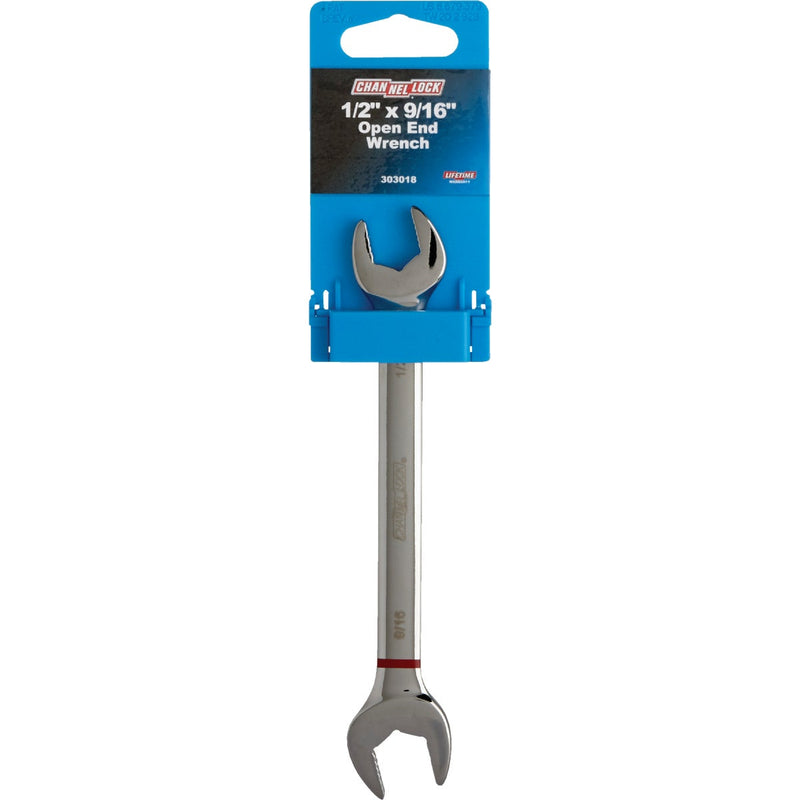 Channellock Standard 1/2 In. x 9/16 In. Open End Wrench