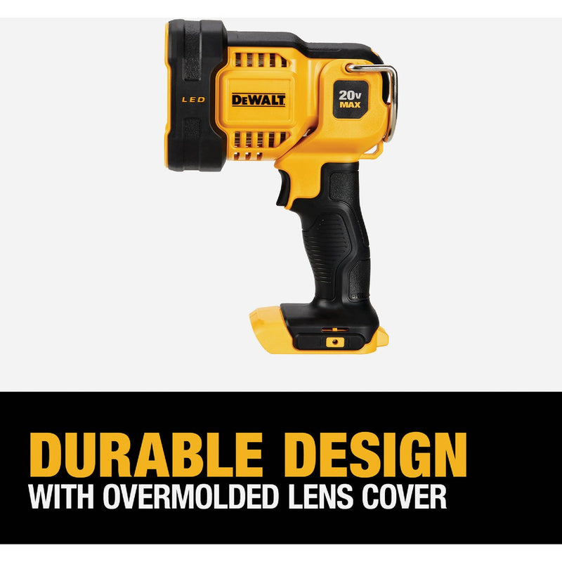 DEWALT 20V MAX LED Cordless Jobsite Spotlight (Tool Only)