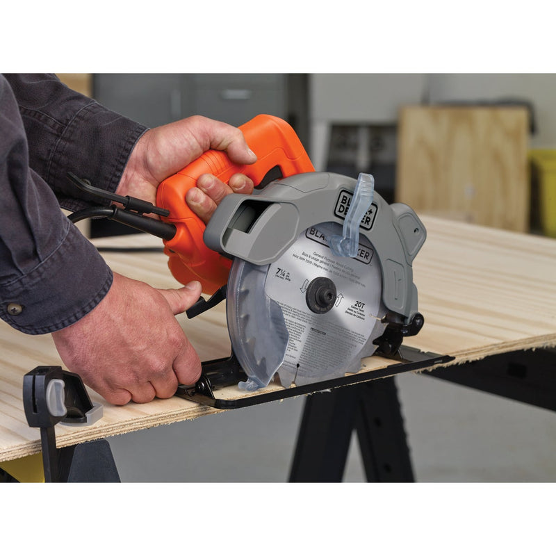 Black & Decker 7-1/4 In. 13-Amp Circular Saw with Laser