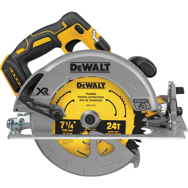 DEWALT 20V MAX XR Brushless 7-1/4 In. Cordless Circular Saw (Tool Only)