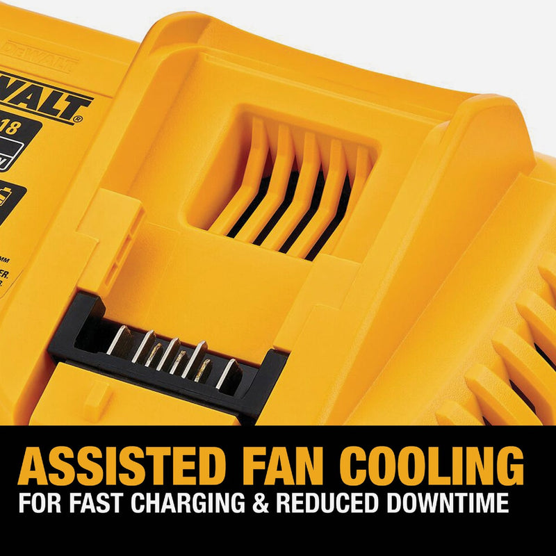 DEWALT 20V/60V MAX Lithium-Ion 8-Amp Fan Cooled Fast Battery Charger