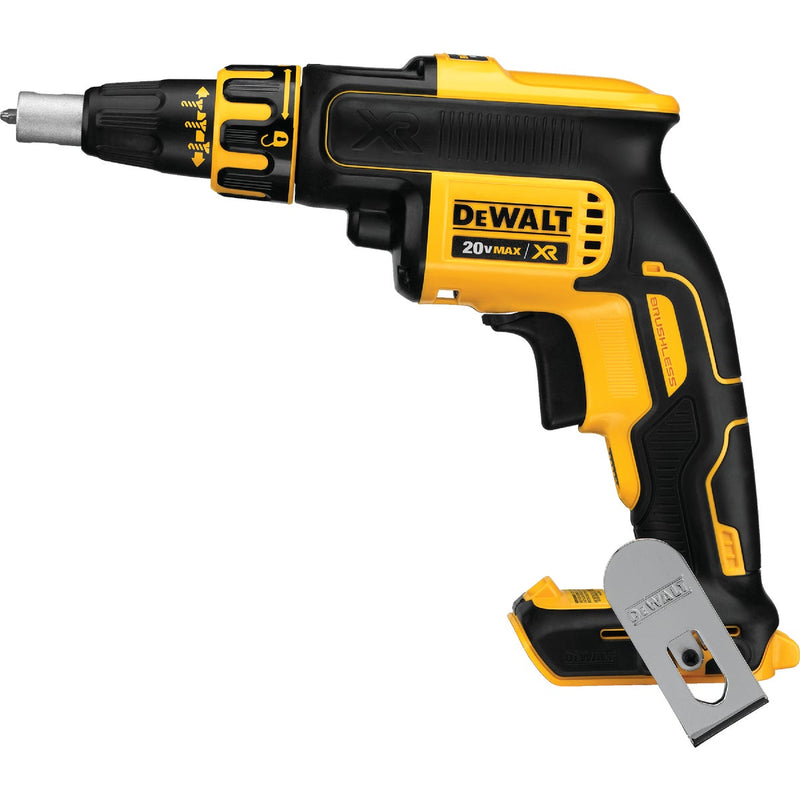 DEWALT 20V MAX XR Brushless Drywall Cordless Screwgun (Tool Only)