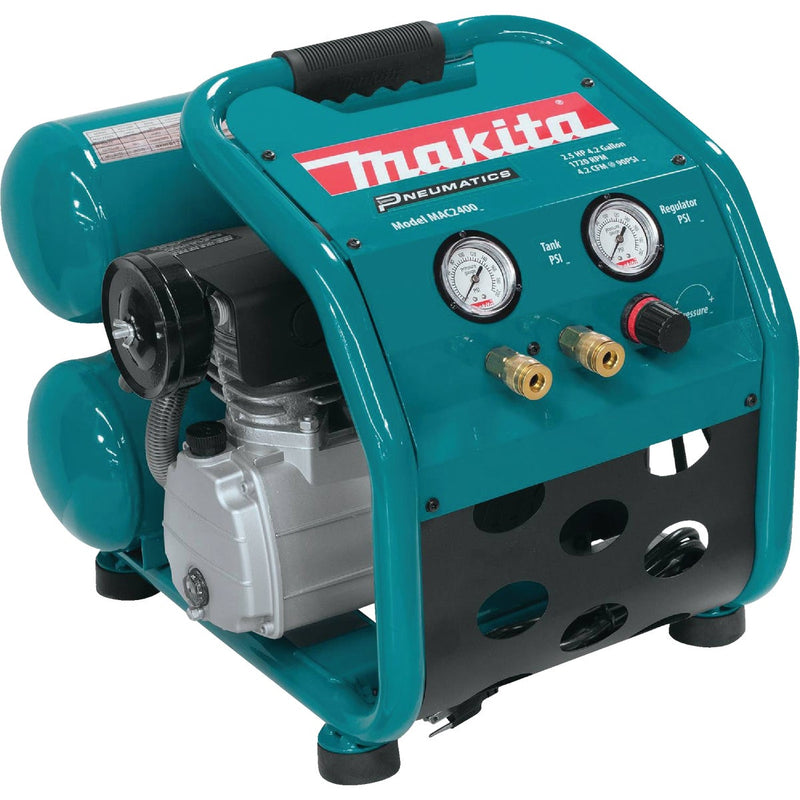 Makita Big Bore 4.2 Gal. Portable 130 psi Air Compressor