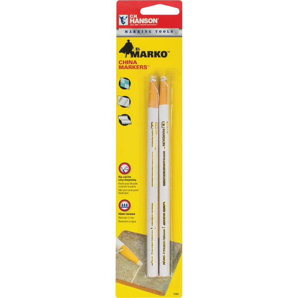 CH Hanson White China Marker (2-Pack)