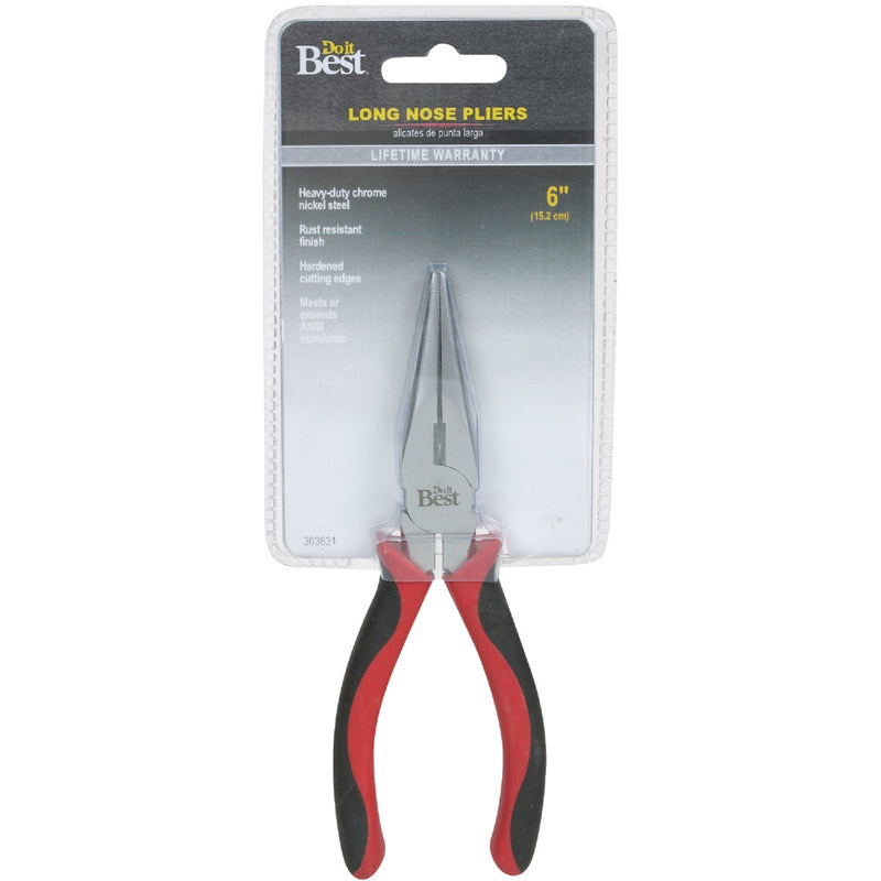 Do it Best 6 In. High Quality Long Nose Pliers