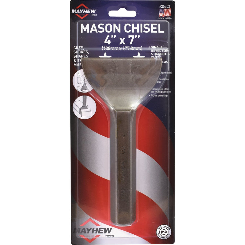 Mayhew Tools 4 In. x 7 In. Brick Set Chisel