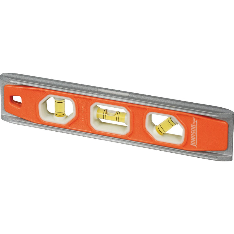 Johnson Level 9 In. Aluminum Magnetic Glo-View Torpedo Level