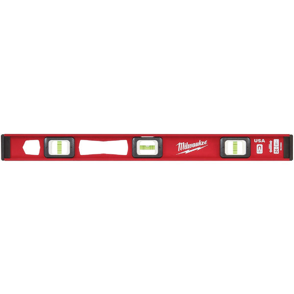 Milwaukee 24 In. Aluminum Magnetic I-Beam Level