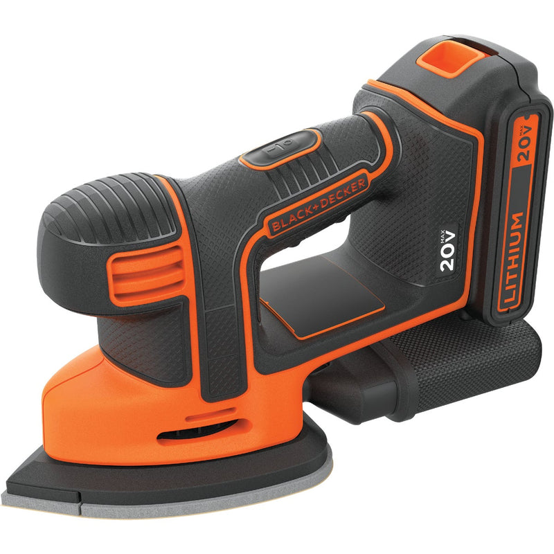 Black & Decker 20 Volt MAX Lithium-Ion Mouse Cordless Finish Sander