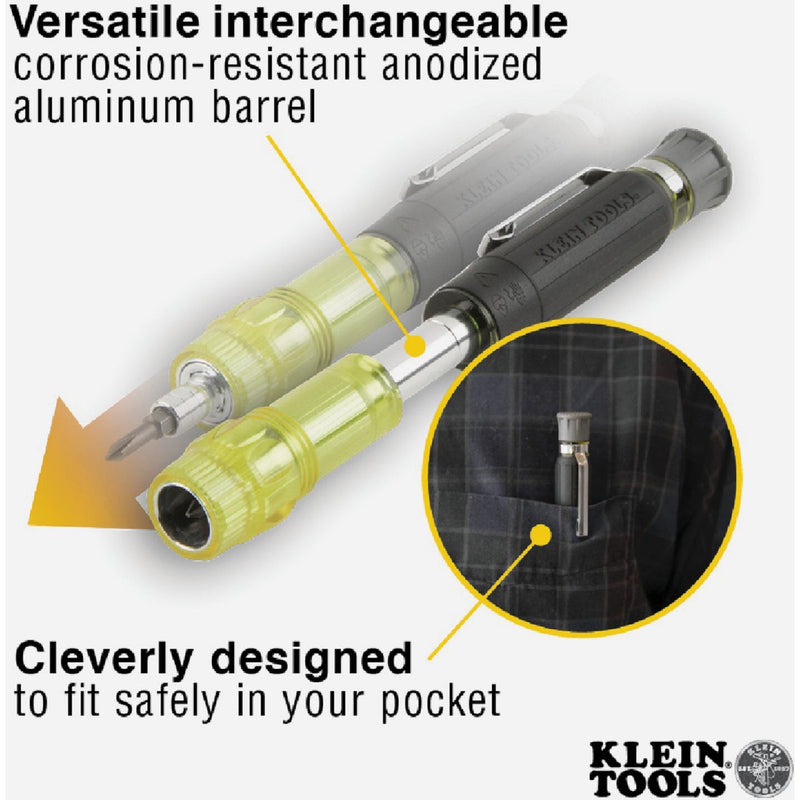 Klein 4-in-1 Multi-Bit Pocket Electronics Precision Screwdriver