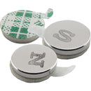 MagnetSource 1.68 Lb. Capacity Neodymium Disc Magnet with Adhesive (12-Pack)