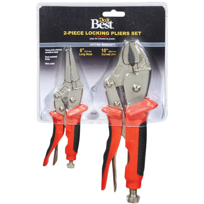 Do it Best Locking Pliers Set (2-Piece)