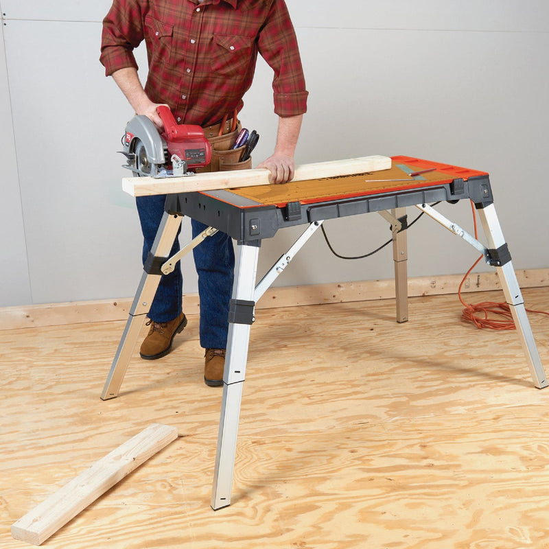 OmniTable 4-in-1 Work Support: Workbench, Work Platform/Scaffold, Dolly & Creeper