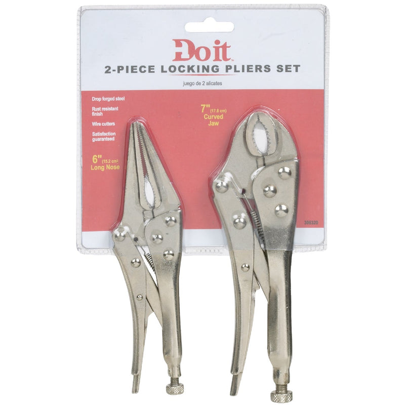 Do it Locking Pliers Set (2-Piece)