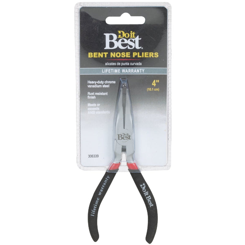 Do it Best 4 In. Bent Long Nose Pliers