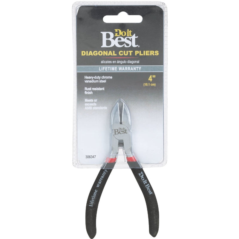 Do it Best 4 In. Diagonal Cutting Pliers