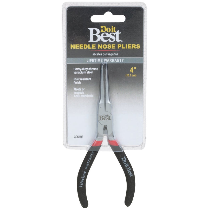 Do it Best 4 In. Needle Long Nose Pliers