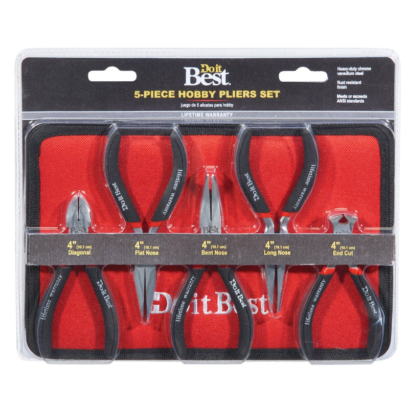 Do it Best Hobby Pliers Set (5 Piece)