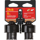 Do it Carbon Steel Hole Saw Set (5-Piece)