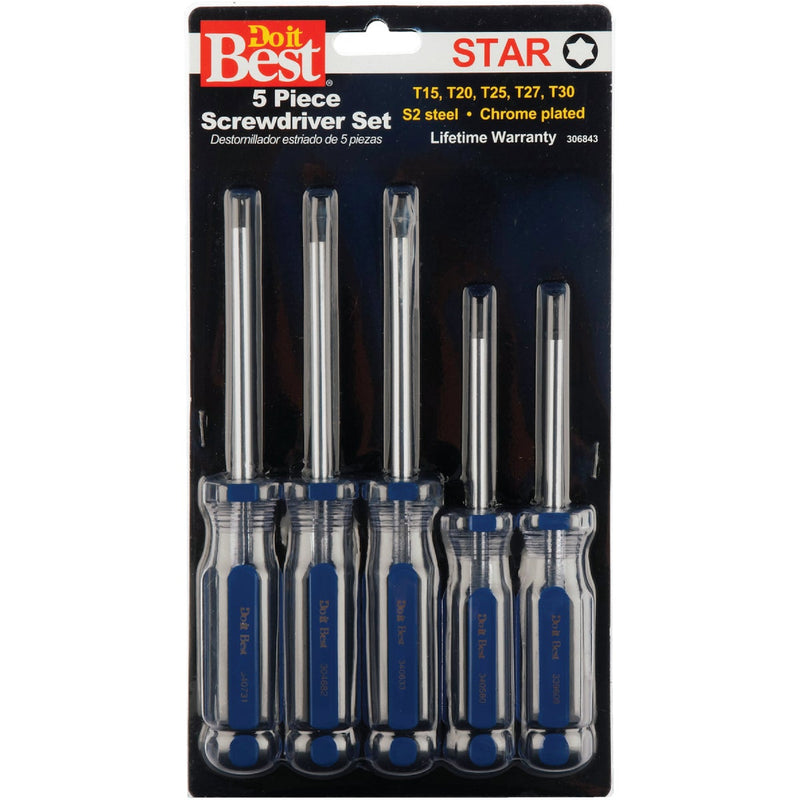 Do it Best Star Screwdriver Set (5-Piece)