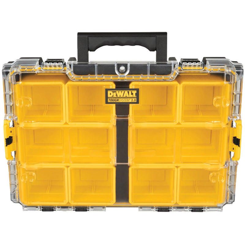 DEWALT ToughSystem 2.0 14.625 In. W x 5.07 In. H x 21.06 In. L Small Parts Organizer with 10 Bins