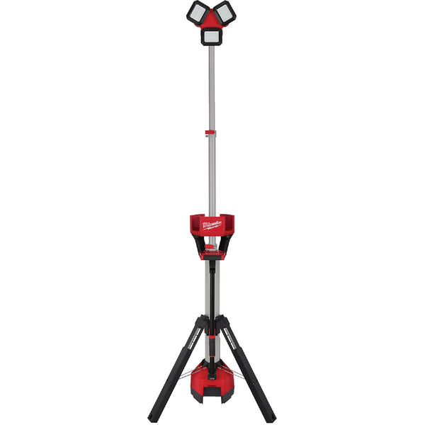 Milwaukee M18 ROCKET 18 Volt Lithium-Ion LED Tower Corded/Cordless Work Light/Charger (Tool Only)
