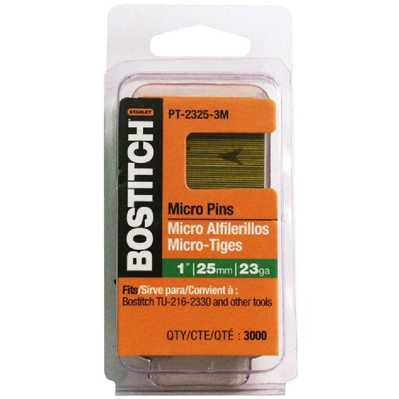 Bostitch 3/4 In. 23-Gauge Coated Pin Nail (3000 Ct.)