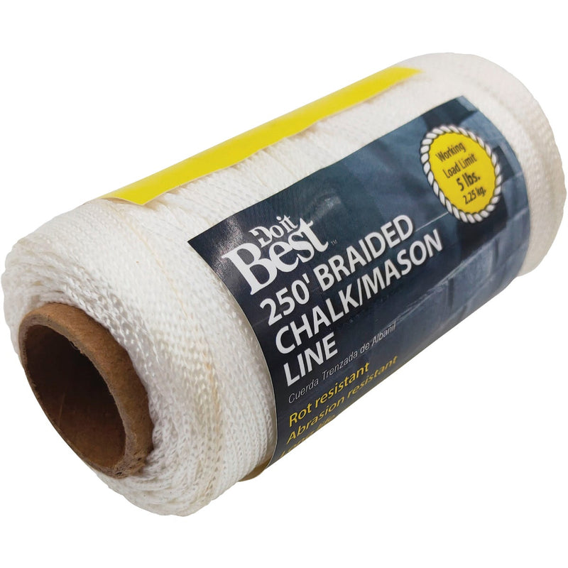 Do it Best 250 Ft. Braided Nylon Chalk/Mason Line