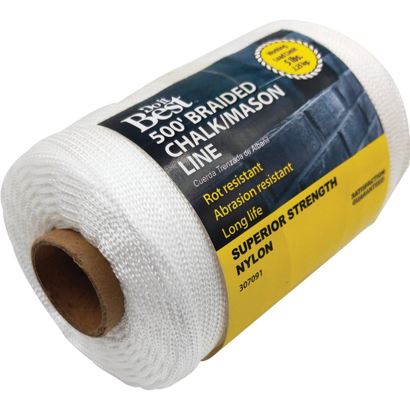 Do it Best 500 Ft. Braided Nylon Chalk/Mason Line