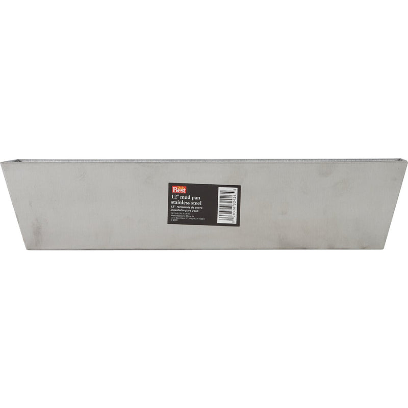 Do it Best 12 In. Stainless Steel Mud Pan