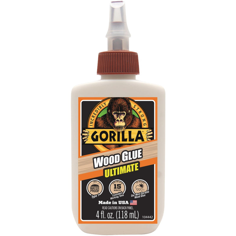 Gorilla 4 Oz. Ultimate Wood Glue