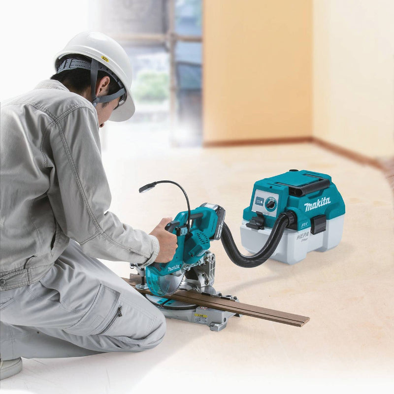 Makita 18 Volt LXT 2 Gal. Lithium-Ion Brushless Cordless Wet/Dry Vacuum (Tool Only)