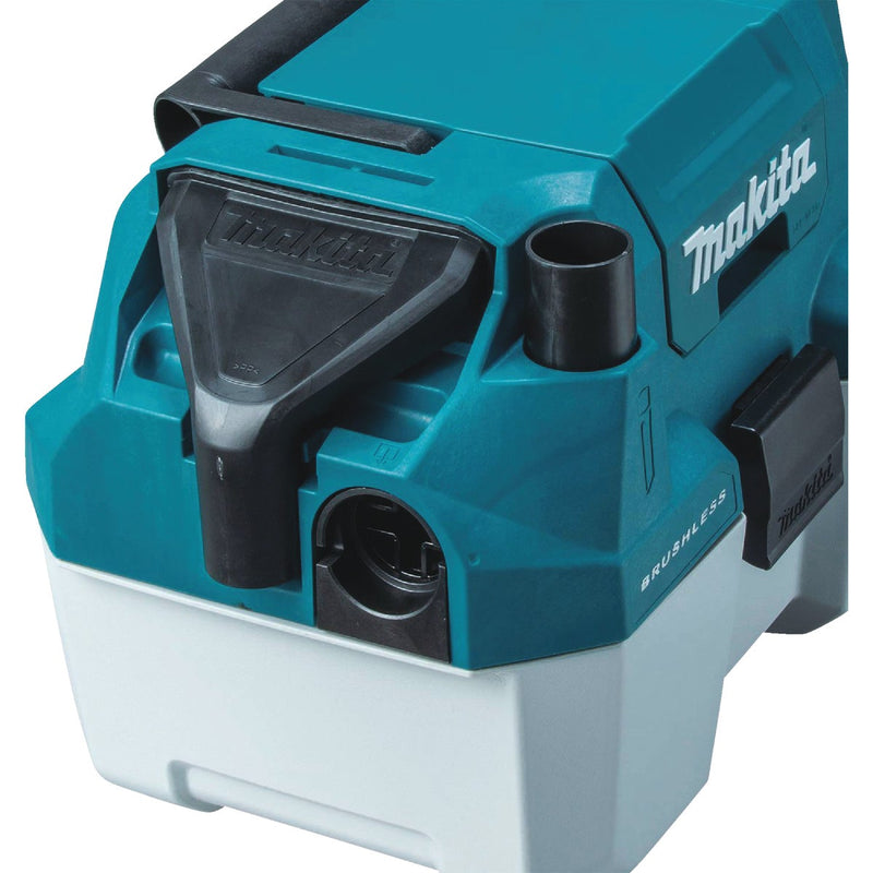 Makita 18 Volt LXT 2 Gal. Lithium-Ion Brushless Cordless Wet/Dry Vacuum (Tool Only)