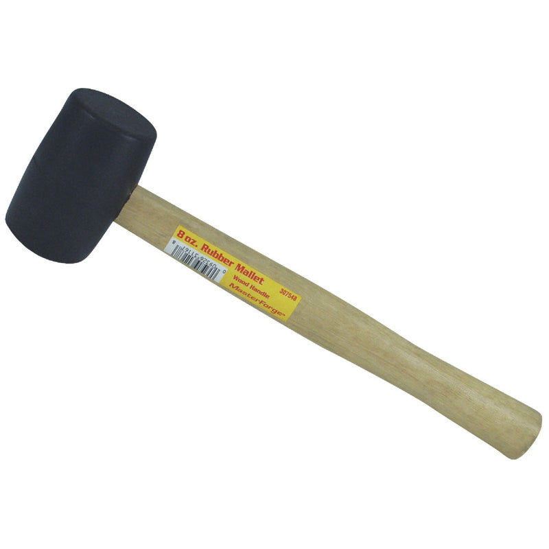 Do it 8 Oz. Rubber Mallet with Hardwood Handle