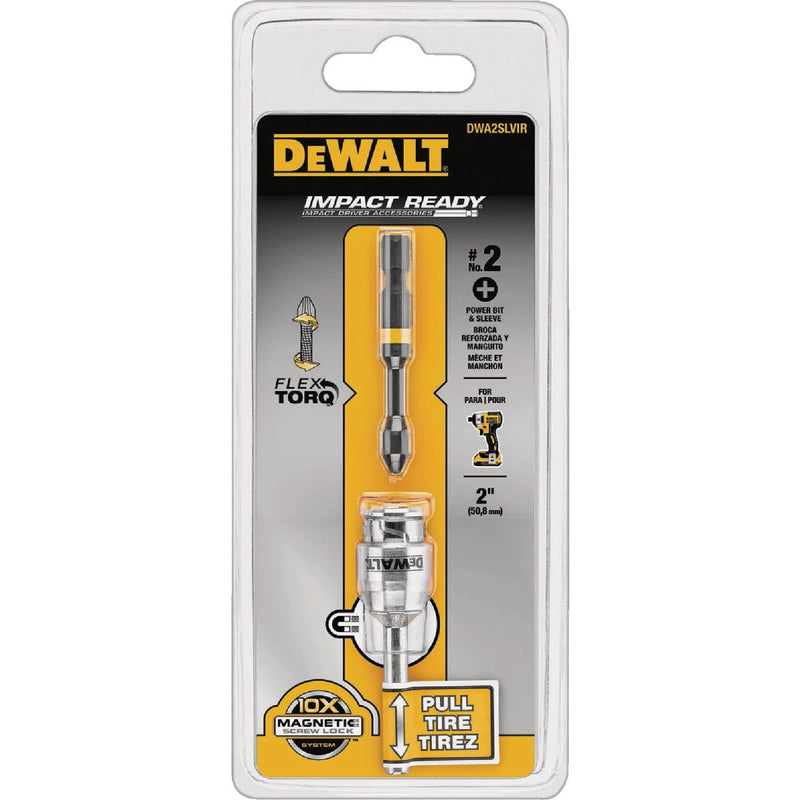 DEWALT Impact Ready 2 In. FlexTorq Screwlock Sleeve Bit