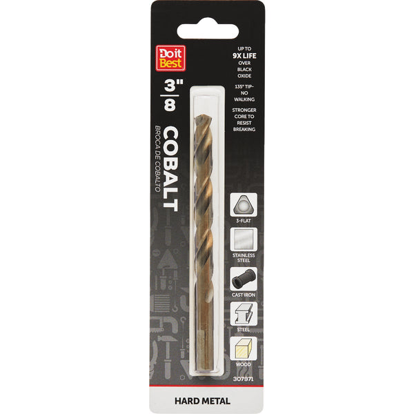 Do it Best 3/8 In. Cobalt Drill Bit