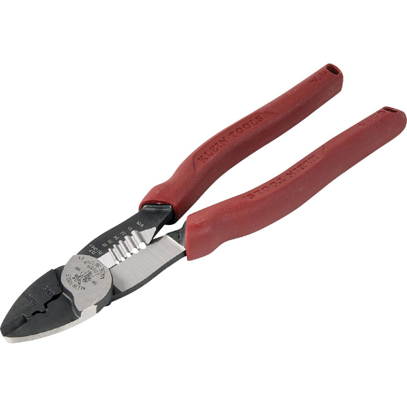 Klein 9 In. Forged Steel Crimper & Stripper/Cutter