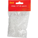 Do it 1/8 In. White Hard Tile Spacers (200-Pack)